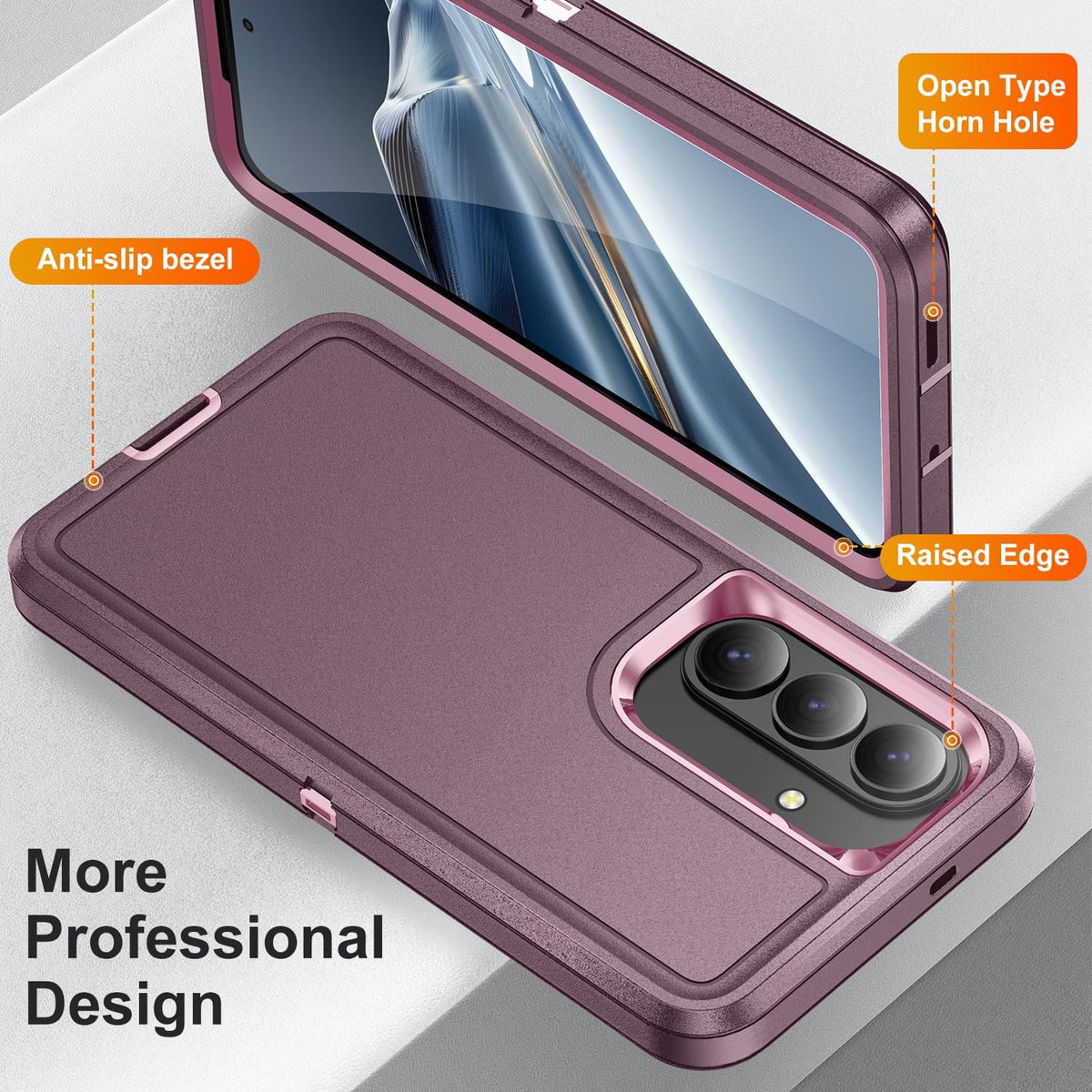 TPU+PC shockproof phone case for Samsung Galaxy S26 Plus