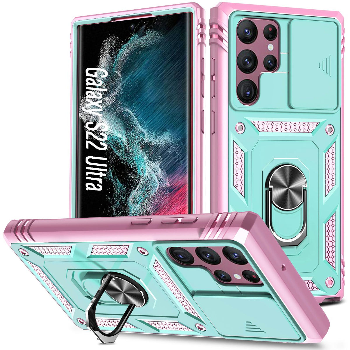 PC+TPU Shockproof  phone case  function for Samsung Galaxy S23 Ultra