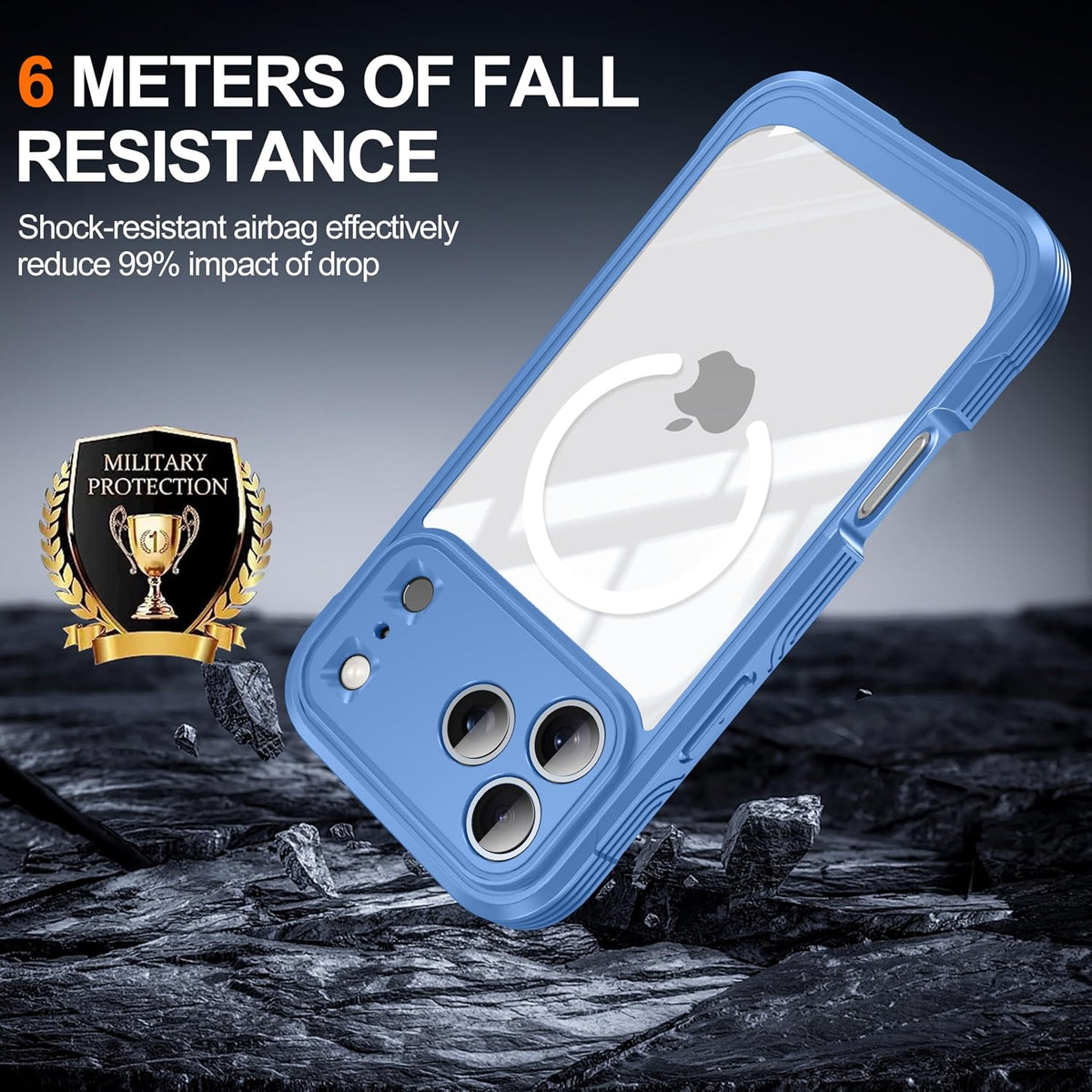 360¡ã All-Around Protection MagSafe Phone Case for iPhone 17 Pro Max
