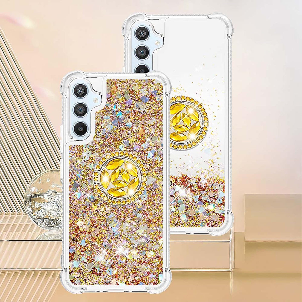 Shiny Anti-Yellowing TPU Phone Case for Samsung Galaxy A54 5G