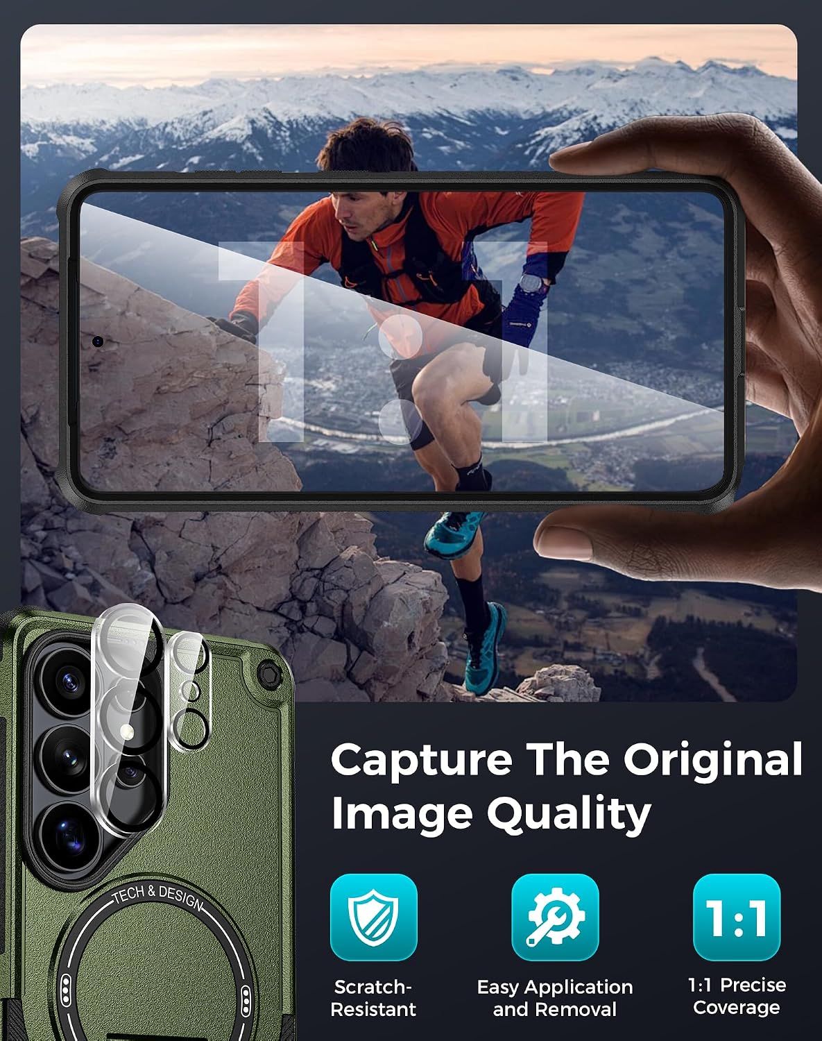 MagSafe Shockproof Phone Case for Samsung Galaxy S26 Ultra (Screen Protector Included)