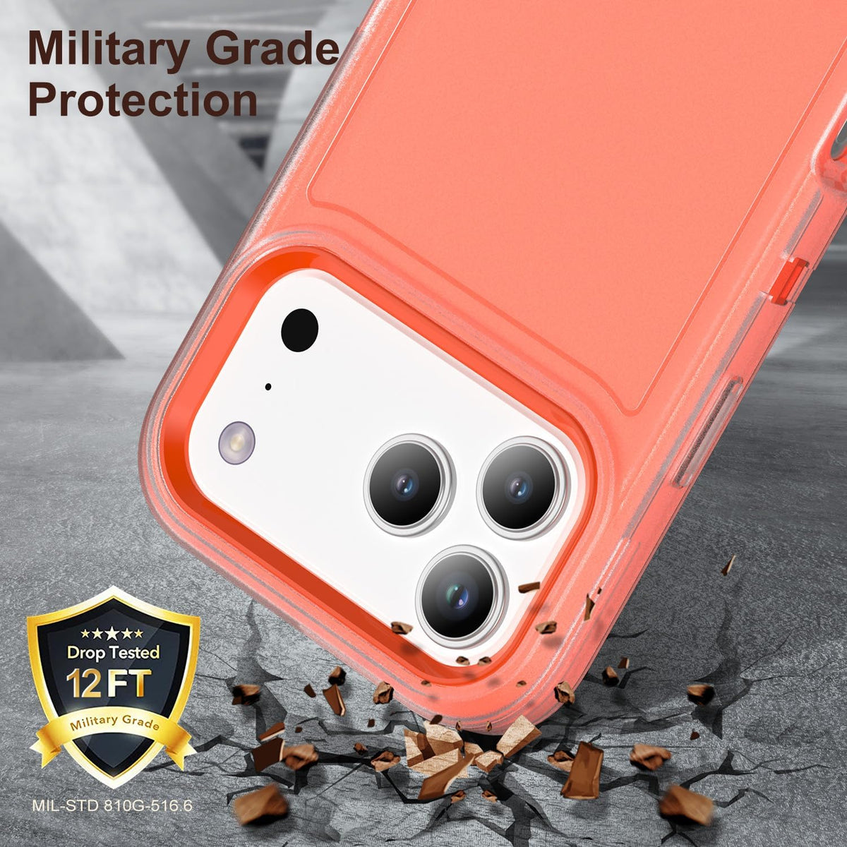 Shockproof Kickstand phone case for iPhone 17 Pro Max