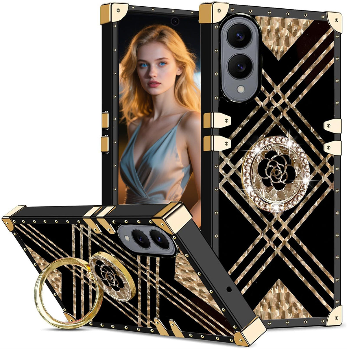TPU shockproof phone case with stand for Samsung Galaxy S26 Ultra