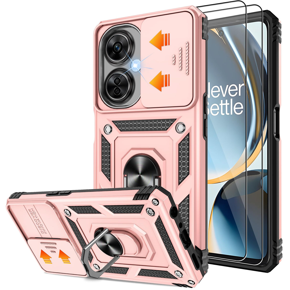 Military-grade shockproof phone case for OnePlus Nord N30 5G