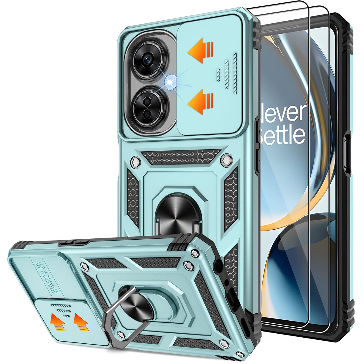 Military-grade shockproof phone case for OnePlus Nord N30 5G