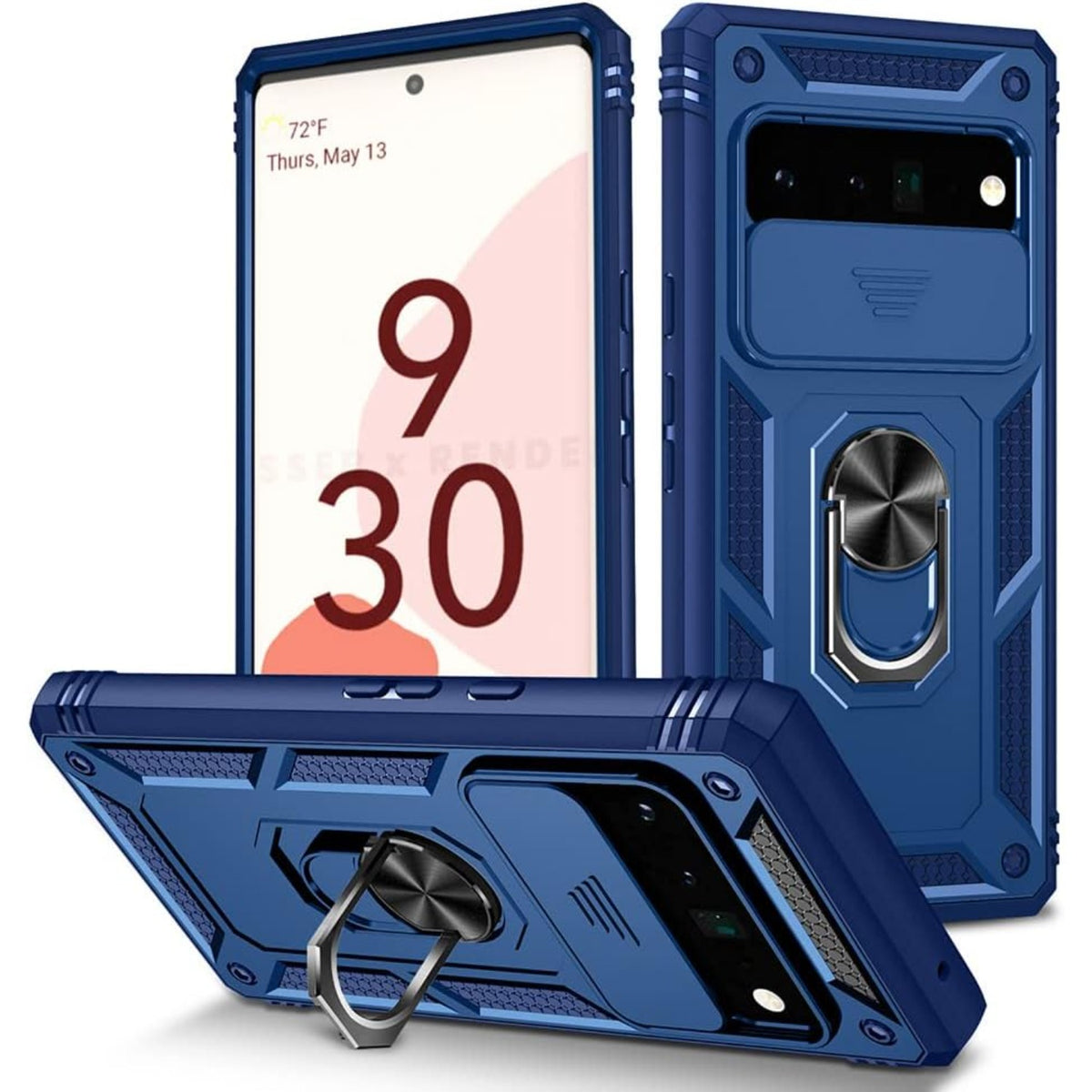 Shockproof Military Grade Stand Phone Case for Google Pixel 6 Pro 