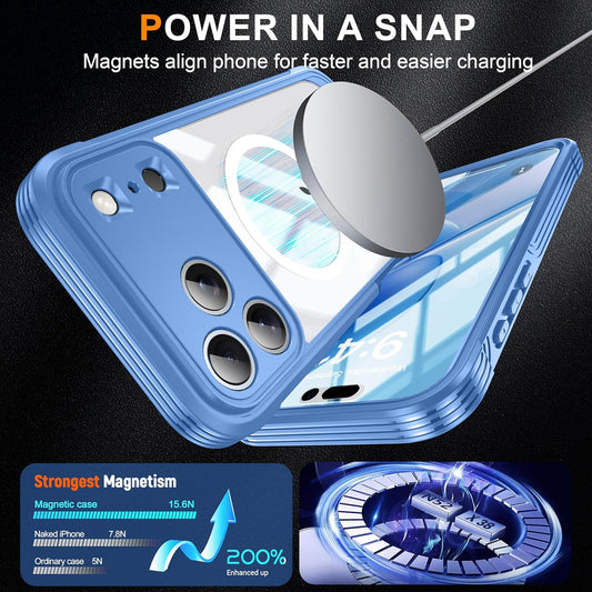 360¡ã All-Around Protection MagSafe Phone Case for iPhone 17 Pro Max