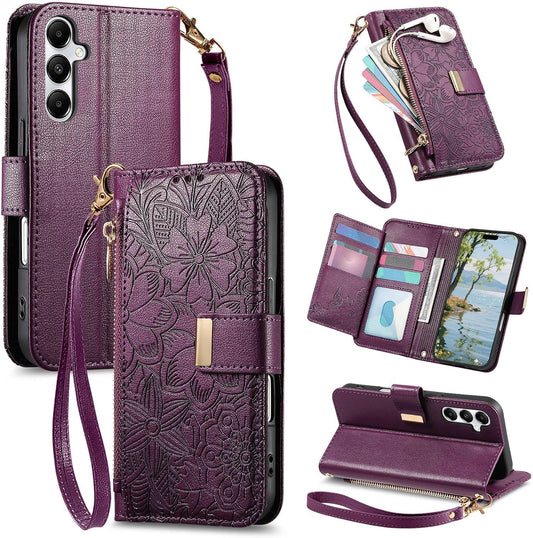 PU leather wallet-style phone case for Samsung Galaxy A17/A16 5G