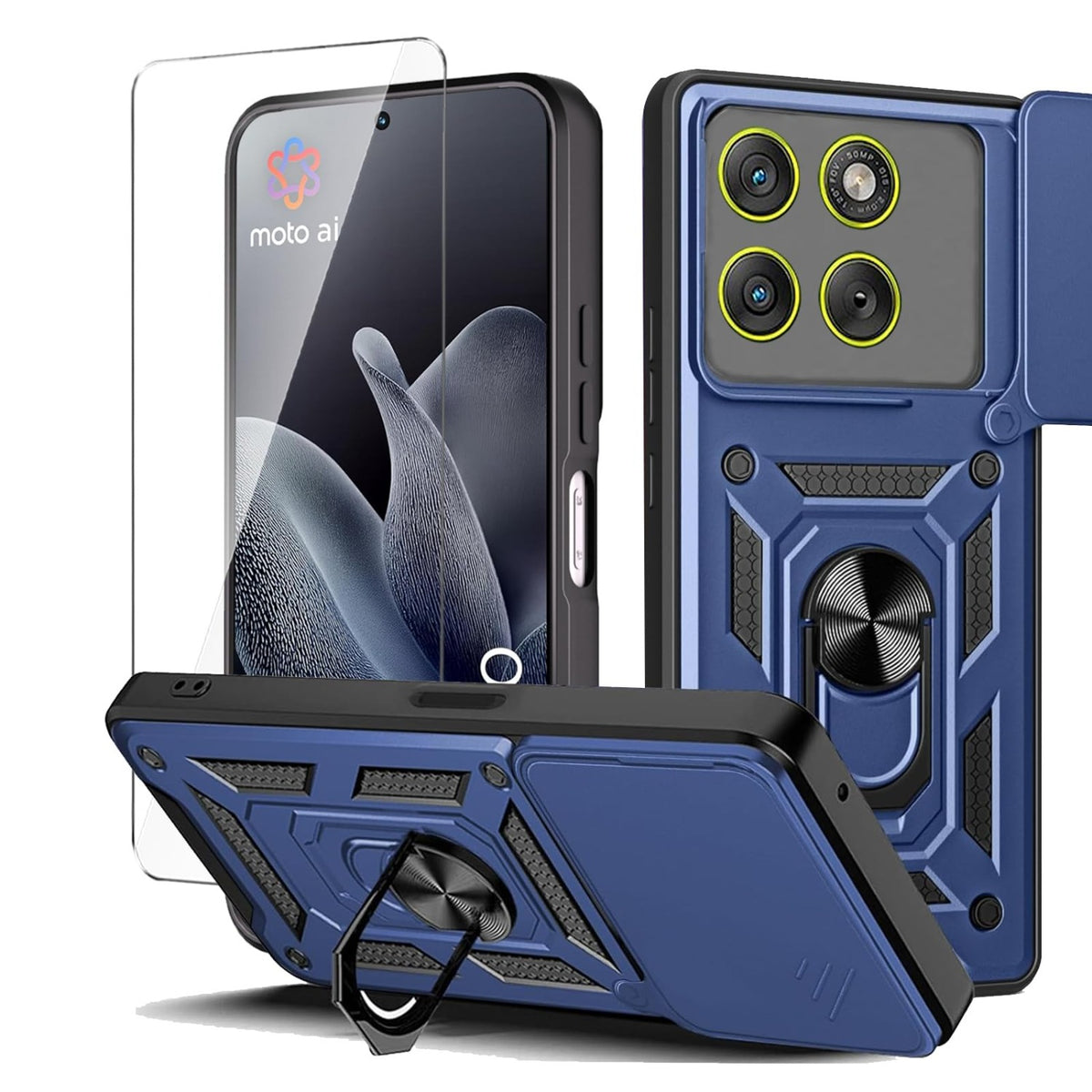 TPU+PC shockproof phone case for Redmi Note 15 Pro 5G with screen pro