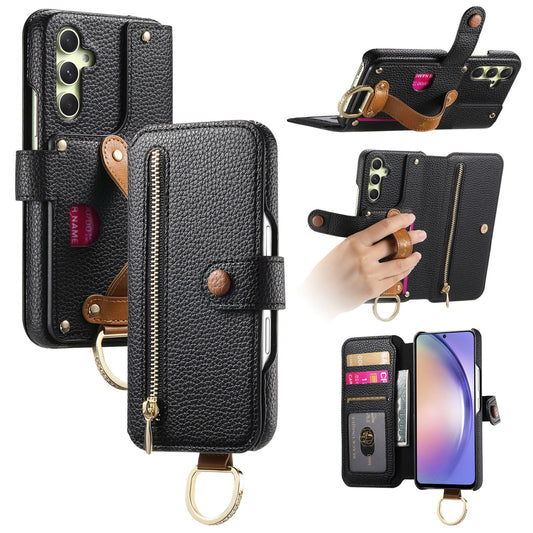 Foldable Wallet-style phone case for Samsung Galaxy A16 with card slot 
