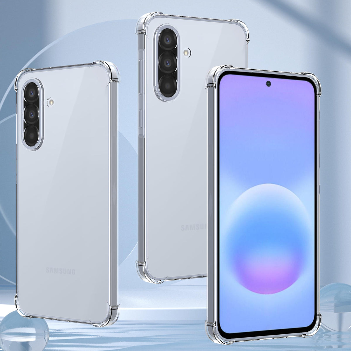 Anti-yellowing transparent phone case for Samsung Galaxy A37 5G