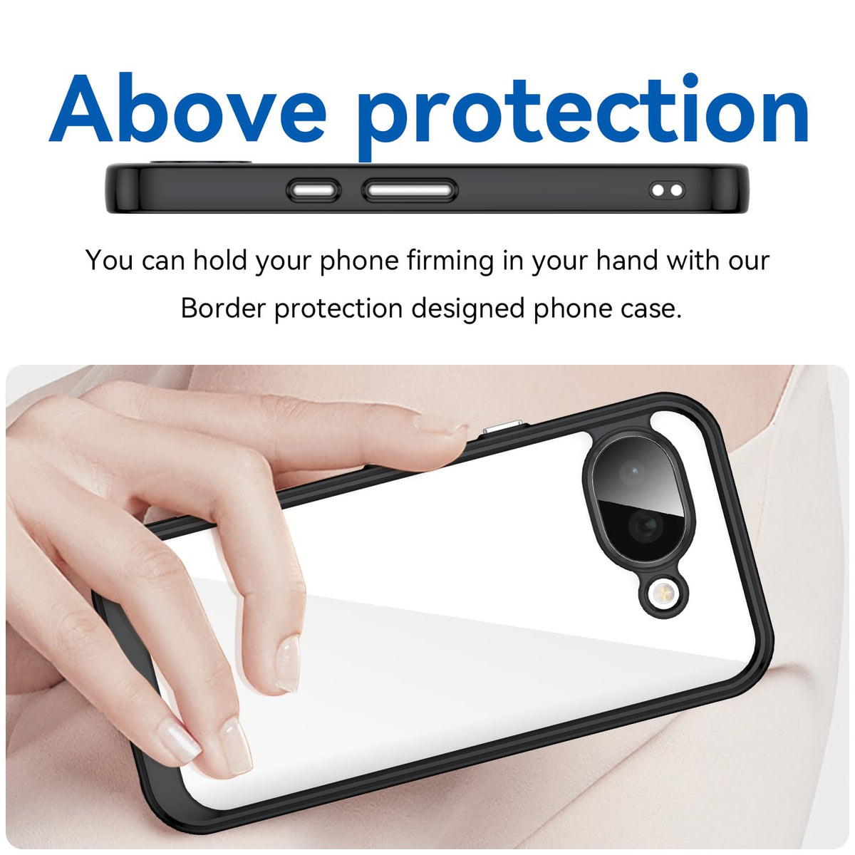 Ultra-thin 0.33mm 9H hardness shatterproof glass protector for Google Pixel 10A