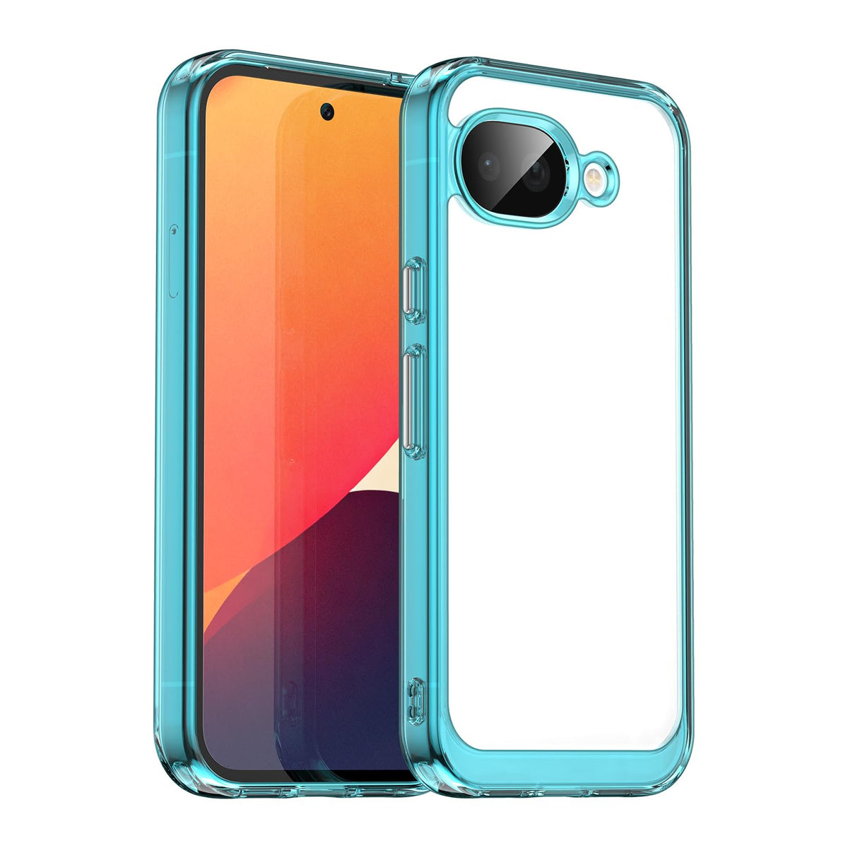 Carbon Fiber Cover for Google Pixel 10A + HD Tempered Glass,Shell Protective Back Case - Anti-Scratch Screen Protector (6,2")