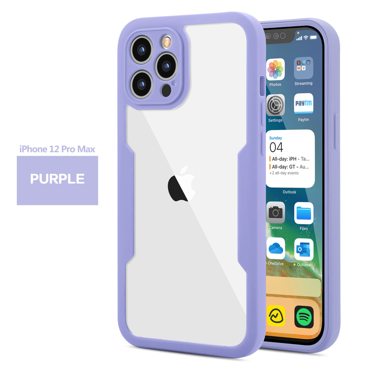 Full-coverage TPU phone case for iPhone 12 Pro Max