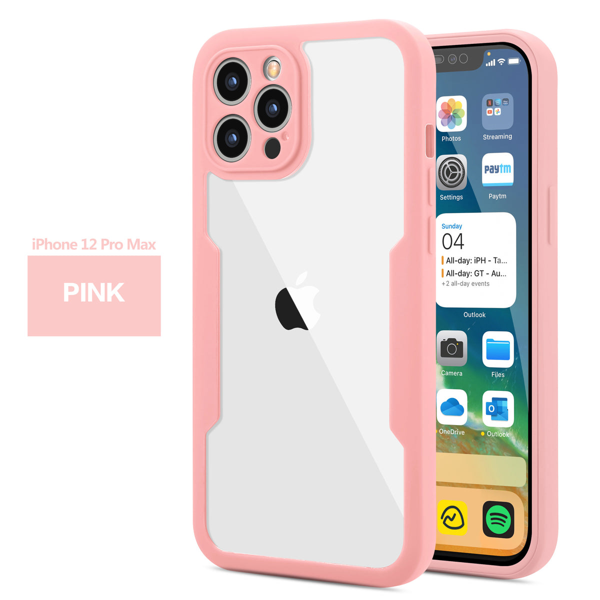Full-coverage TPU phone case for iPhone 12 Pro Max