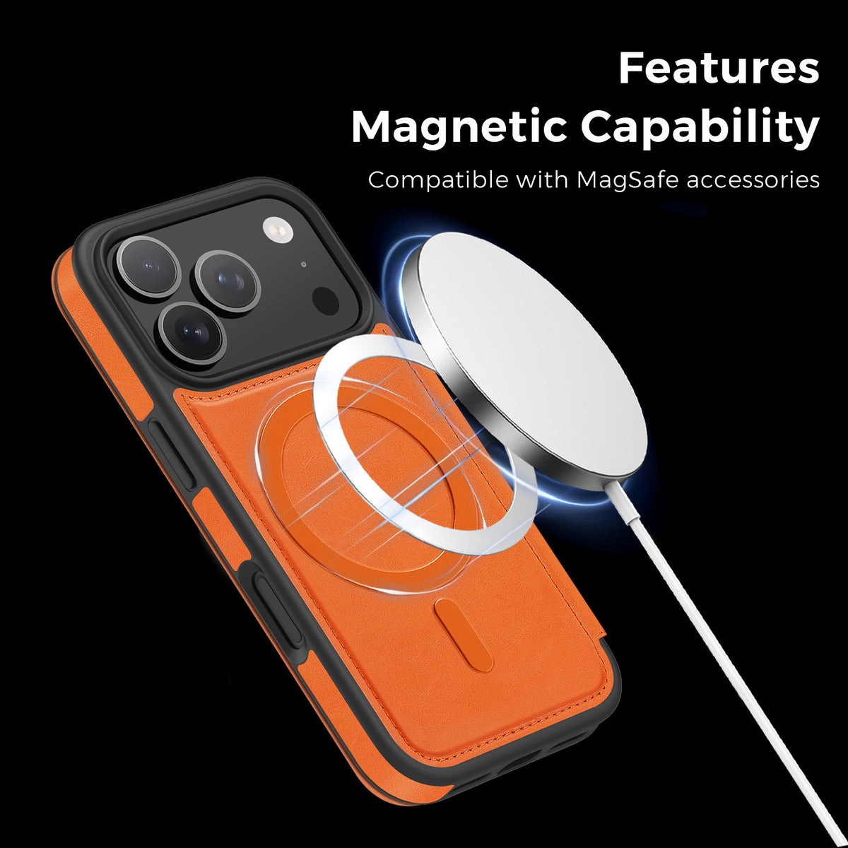 Leather Case for  iPhone 17 Pro Max