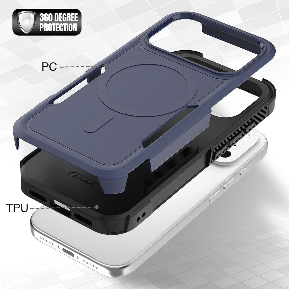 MagSafe TPU Case for iPhone 17 Pro Max, Military Drop Protection