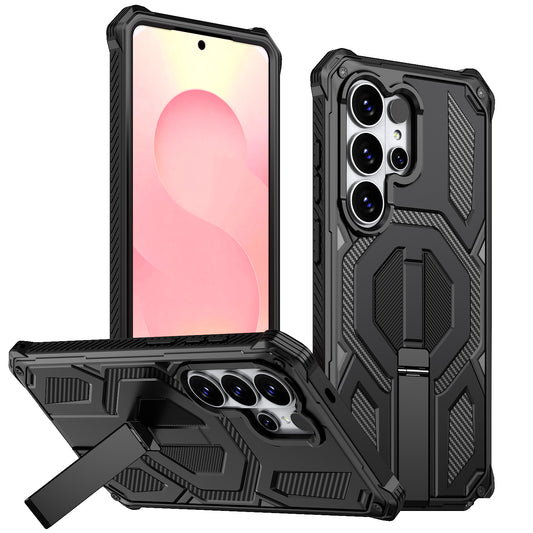 Strong Magnetic Stand Phone case for Samsung S25 Ultra Military Shock