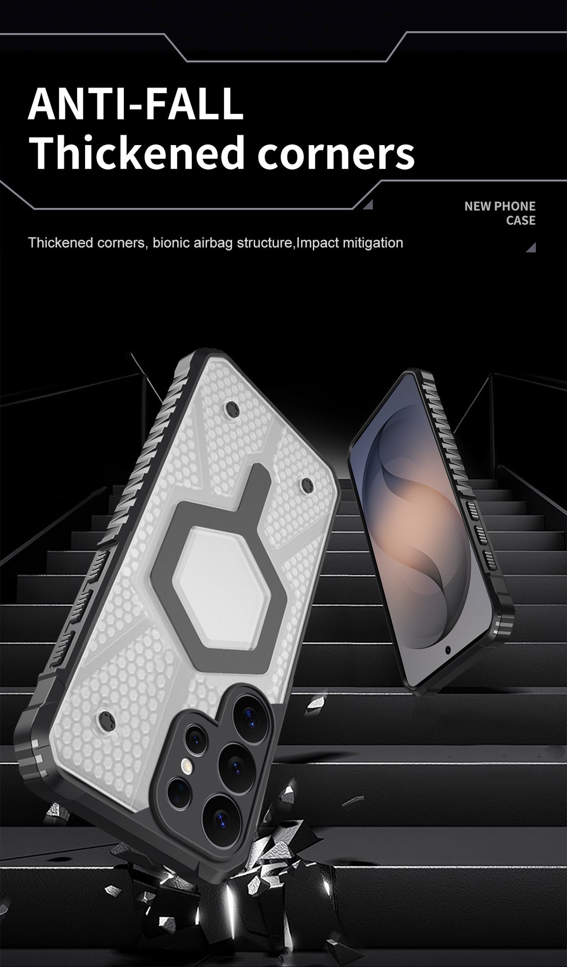 Magnetic shockproof phone case for Samsung S26 Ultra