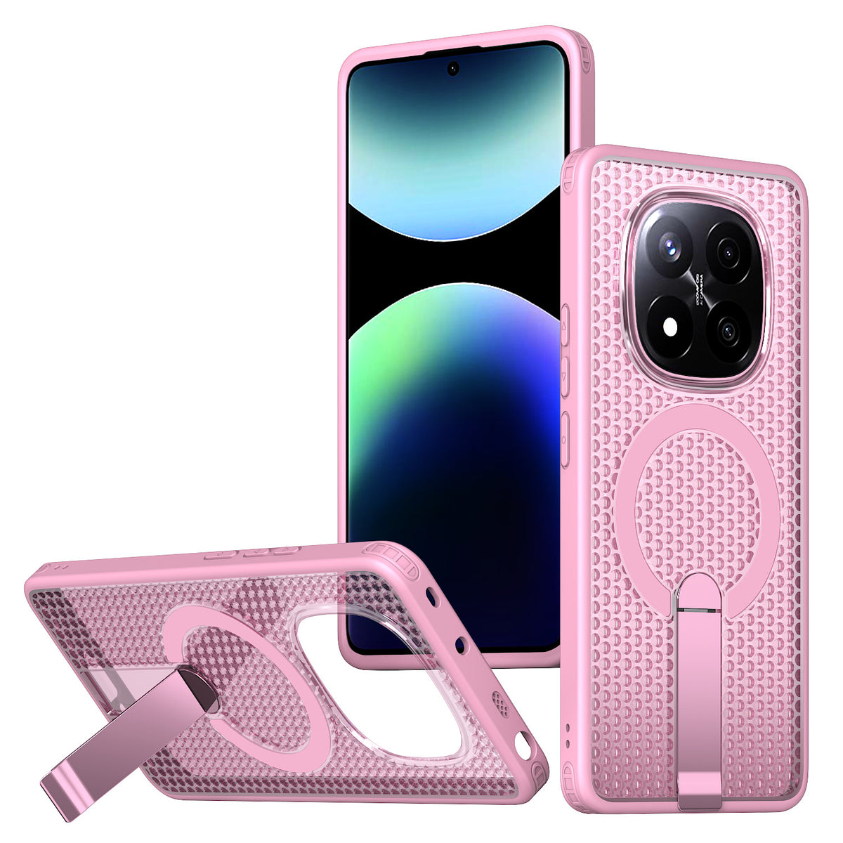 TPU+PC MagSafe cooling phone case for Redmi Note 15 Pro 4G