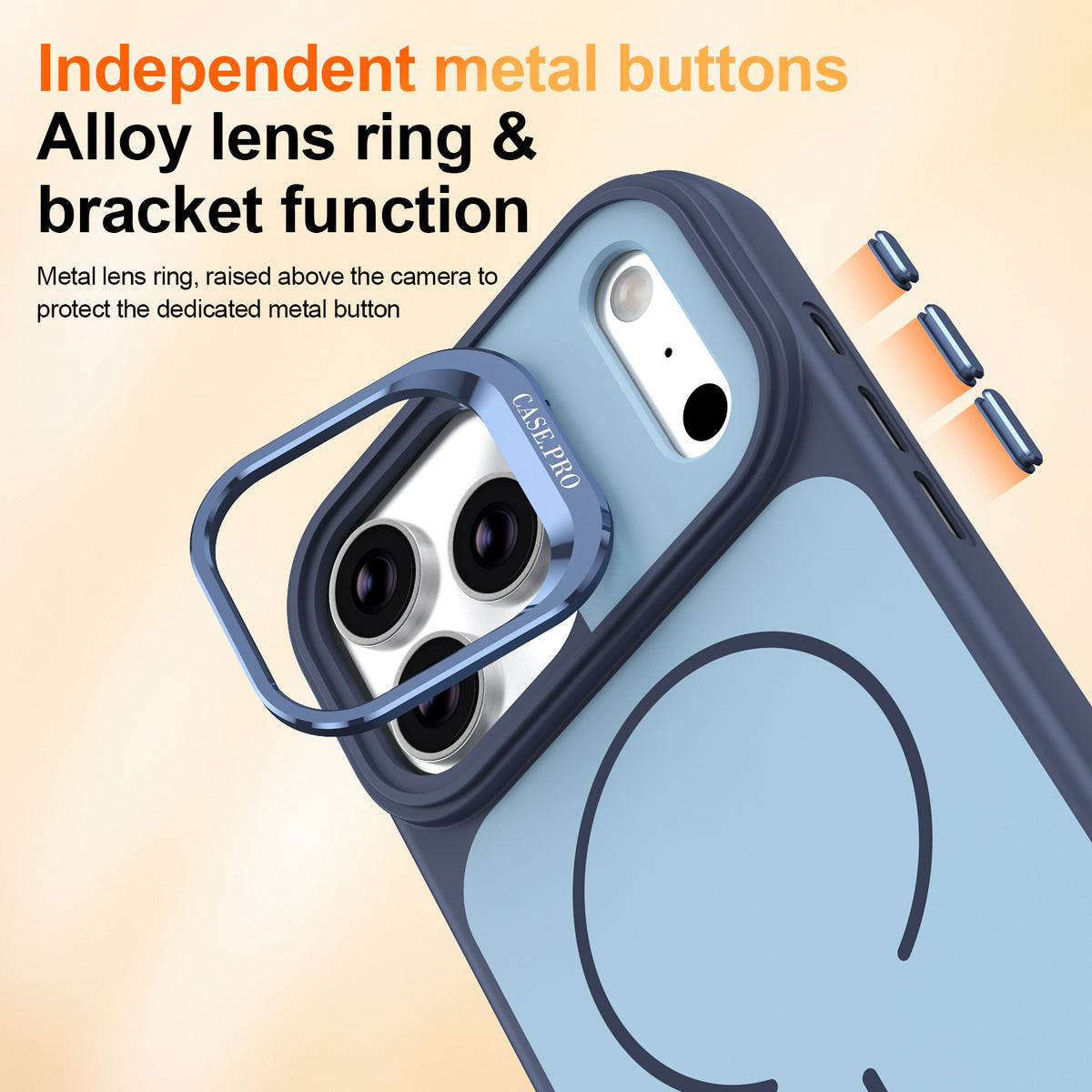 MagSafe TPU Shockproof Phone Case for iPhone 16