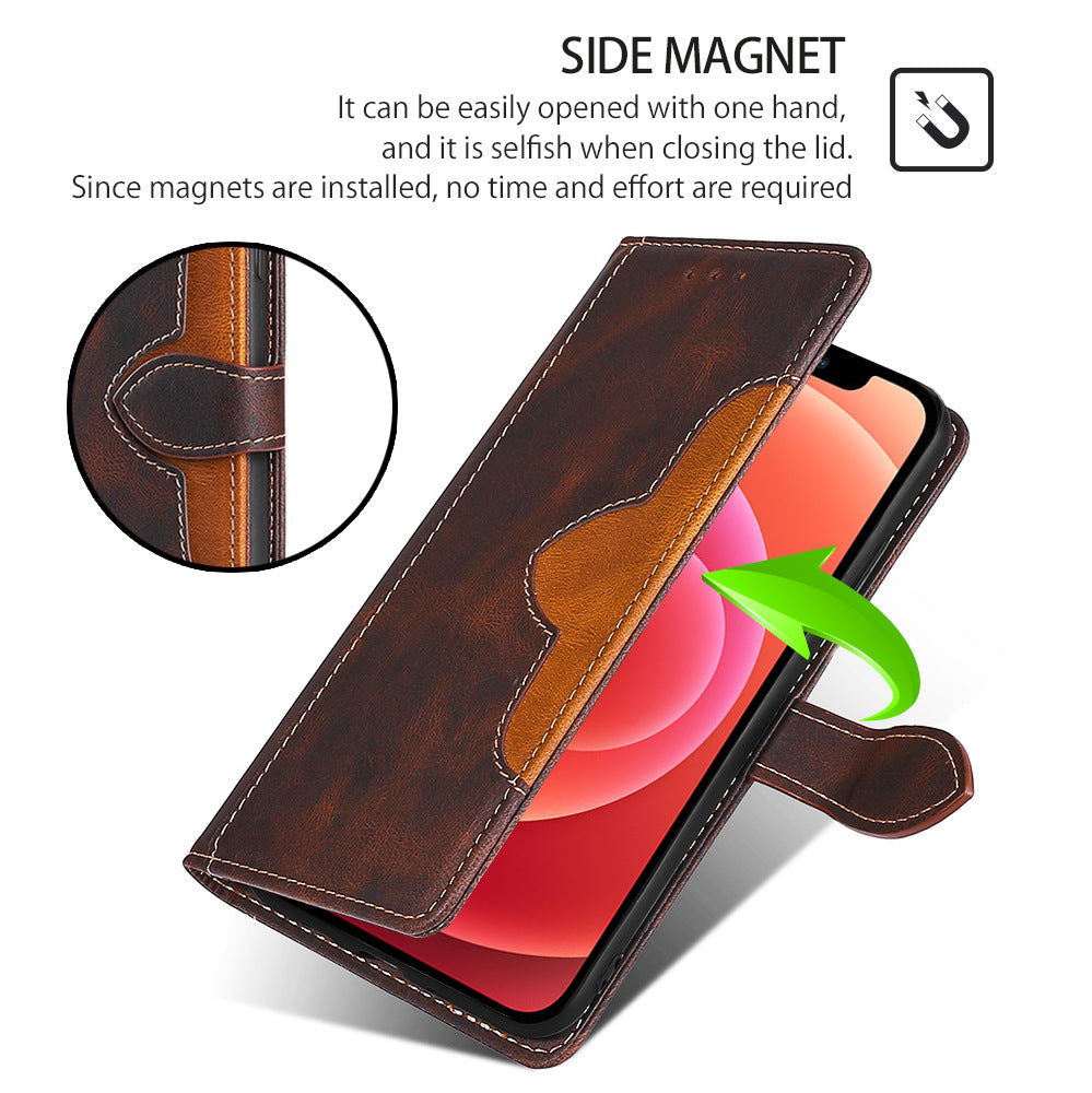 TPU Leather Card Slot Shockproof Phone Case for iPhone 14