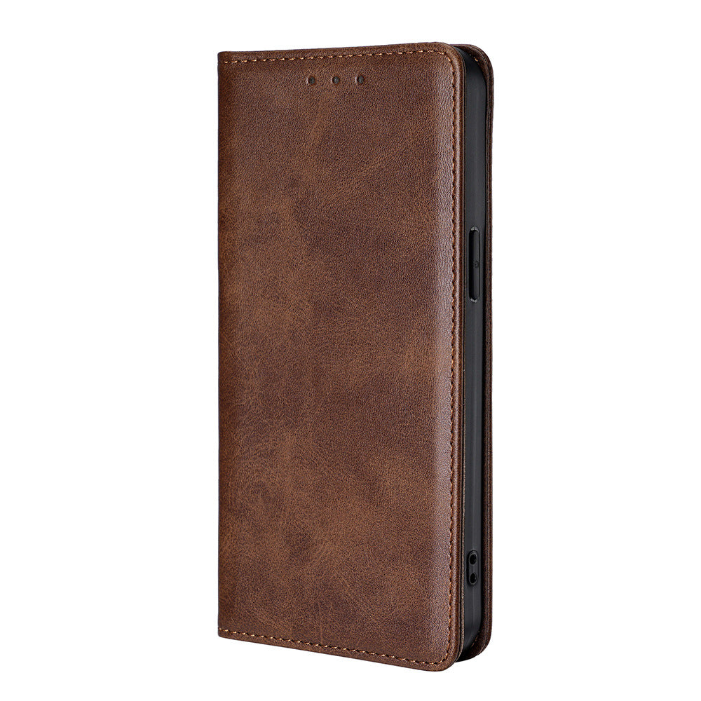 PU+TPU strong magnetic card holder leather phone case for Samsung Galaxy S26