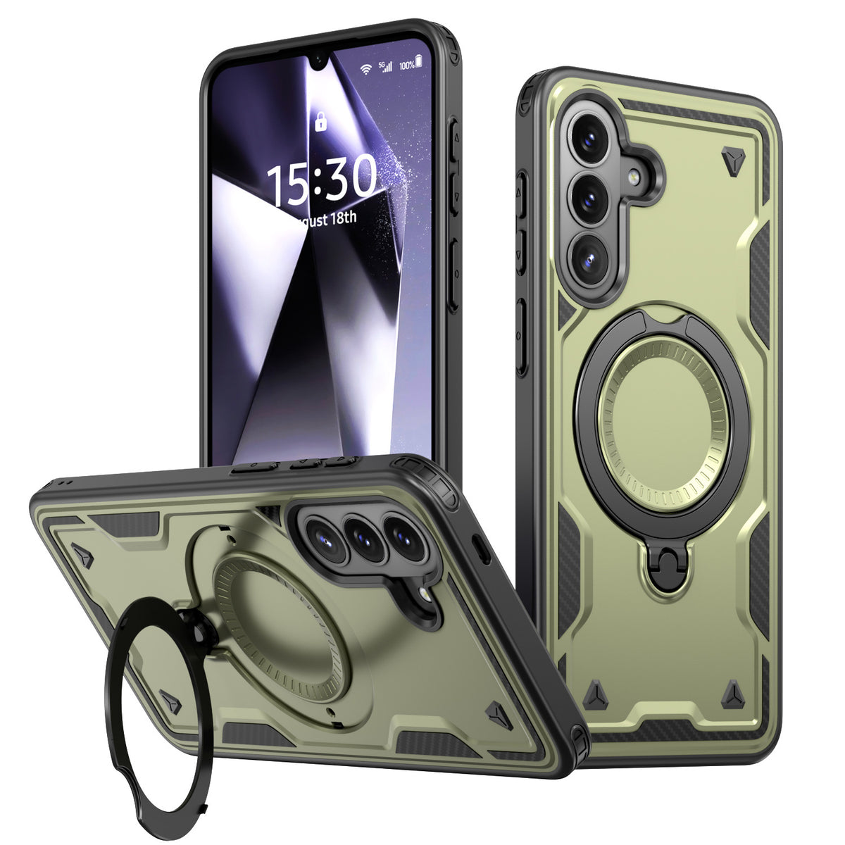 TPU+PC Magnetic phone case for Samsung Galaxy A17 (4G)
