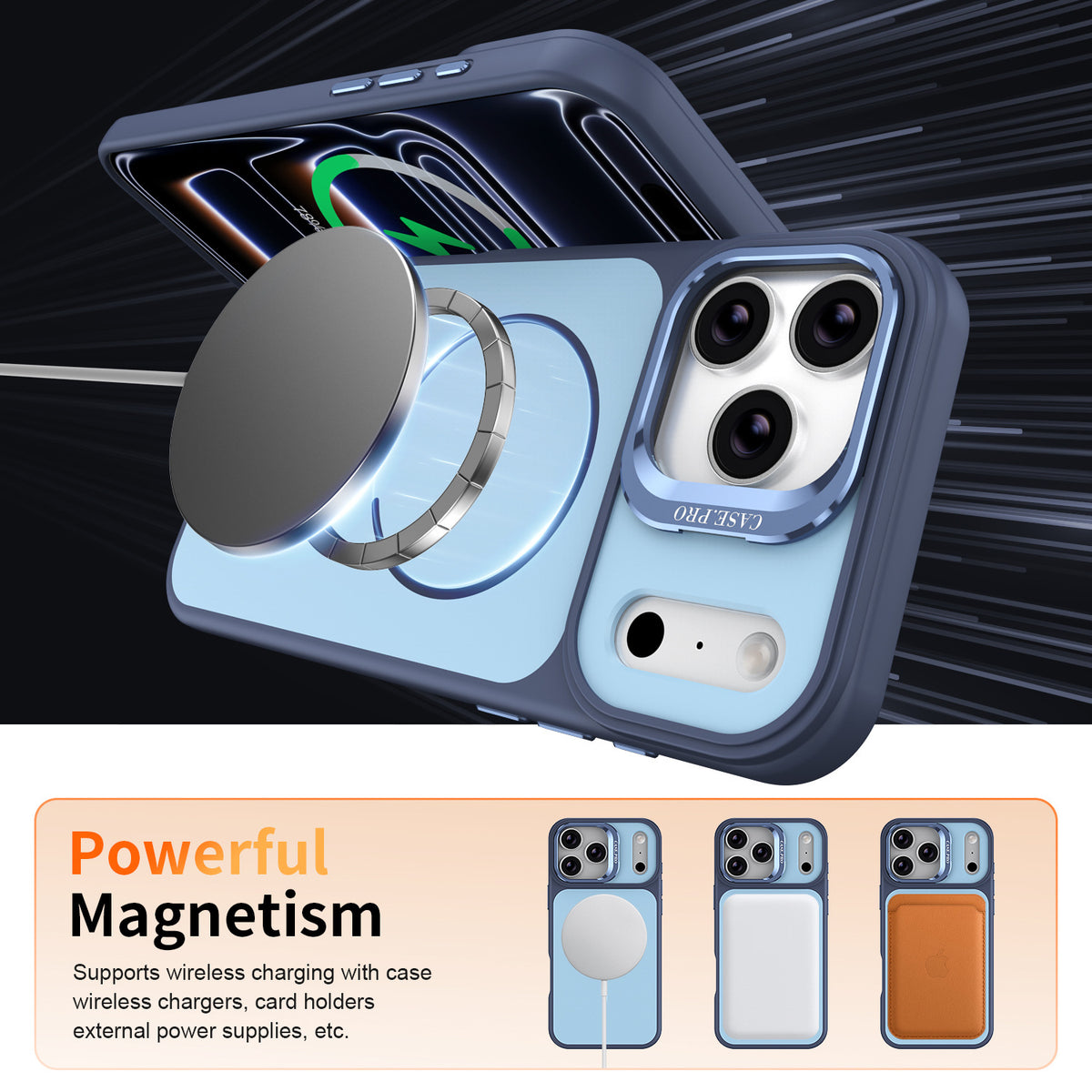 MagSafe TPU Shockproof Phone Case for iPhone 16