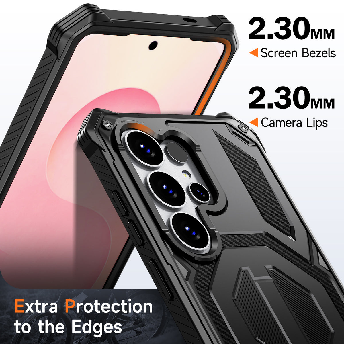 Strong Magnetic Stand Phone case for Samsung S25 Ultra Military Shock