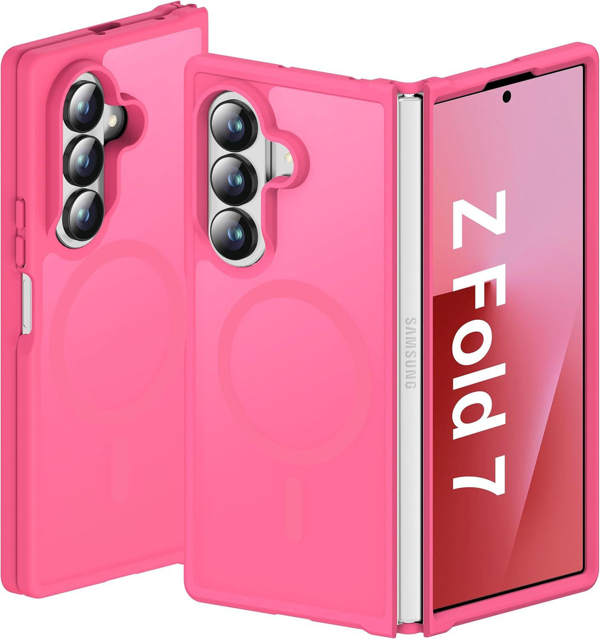 Anti-yellowing magnetic phone case for Samsung Galaxy Z Fold 7
