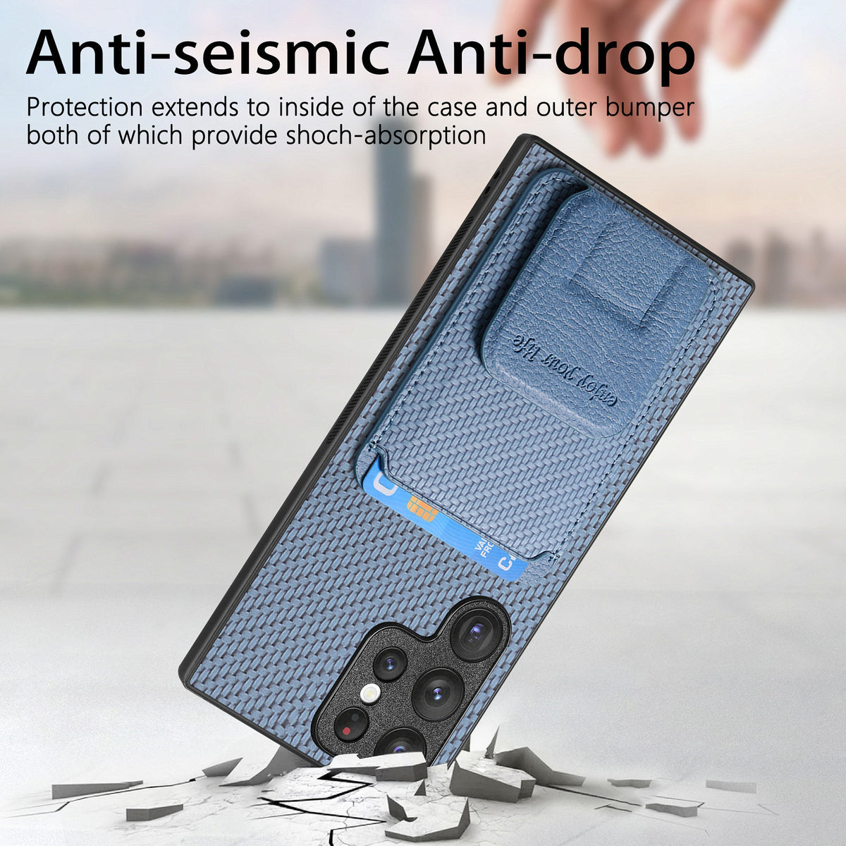 PU leather stand Shockproof phone case for Samsung Galaxy S25 Ultra