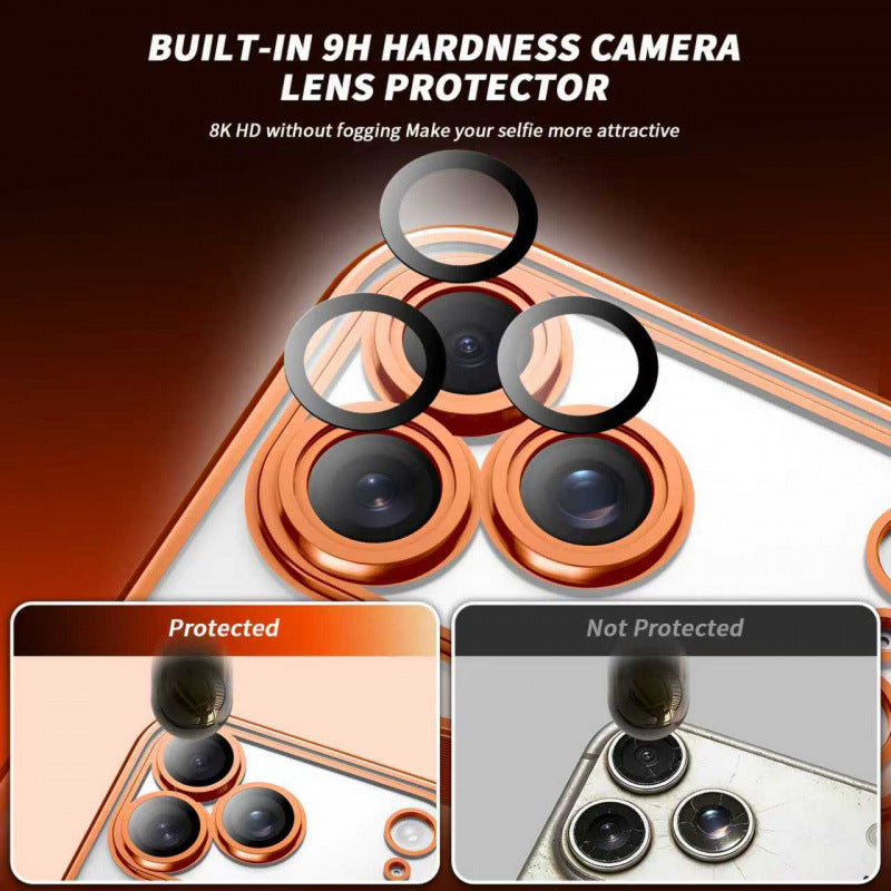 Magnetic Stand Phone Case for iPhone 18 Pro with Lens Protector