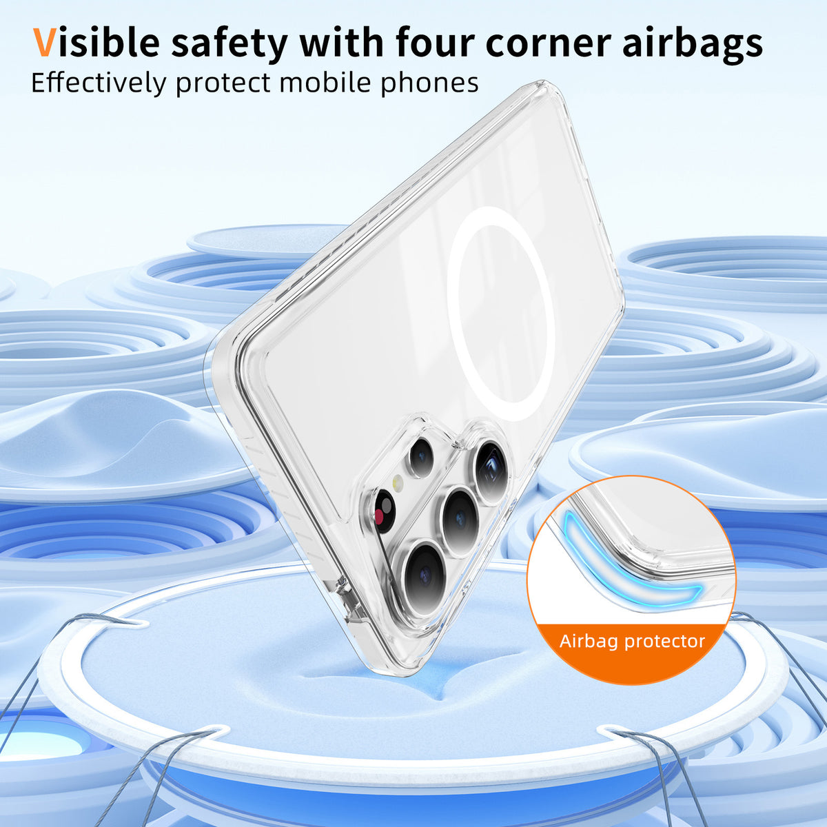 Transparent [Magnsafe Compatible] Phone Case for Samsung Galaxy S26 Ultra