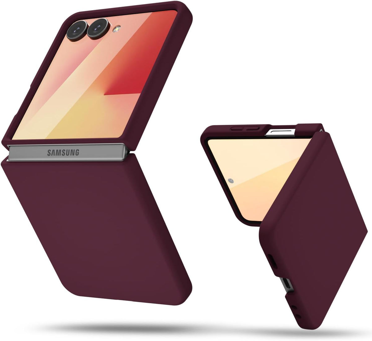 Silicone Shockproof phone case for Samsung Galaxy Z Flip 7