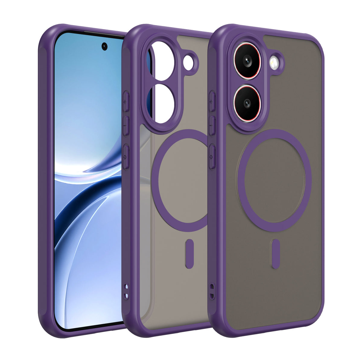 PC+TPU Magnetic Shockproof Phone Case for Redmi Turbo 5