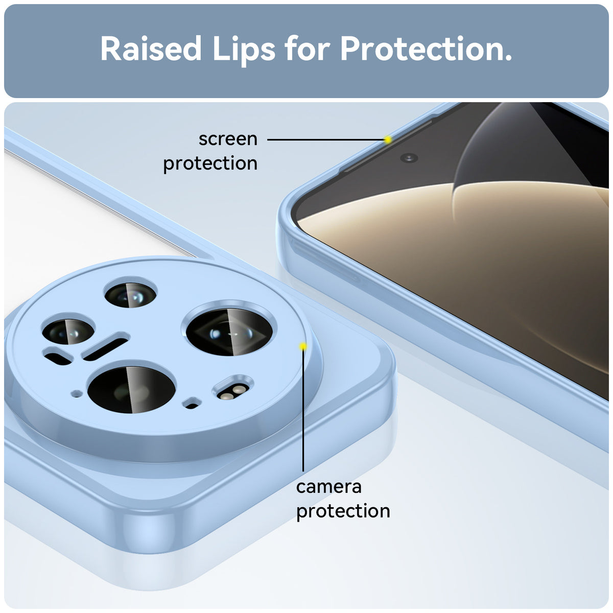 TPU shockproof phone case for Xiaomi 17 Ultra