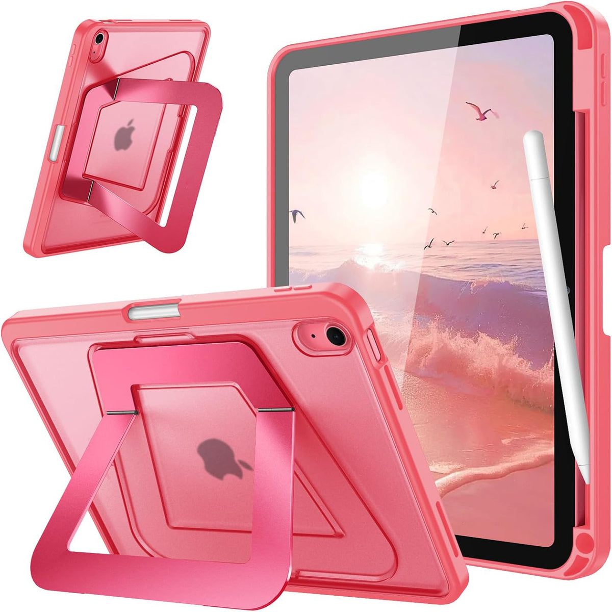 Shockproof tablet case with stand for iPad (A16) 10th/11th (2025)