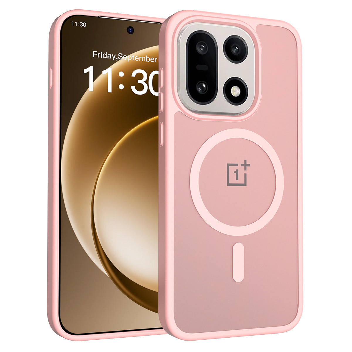 TPU magnetic phone case with a skin-like feel, suitable for OnePlus 15 5G