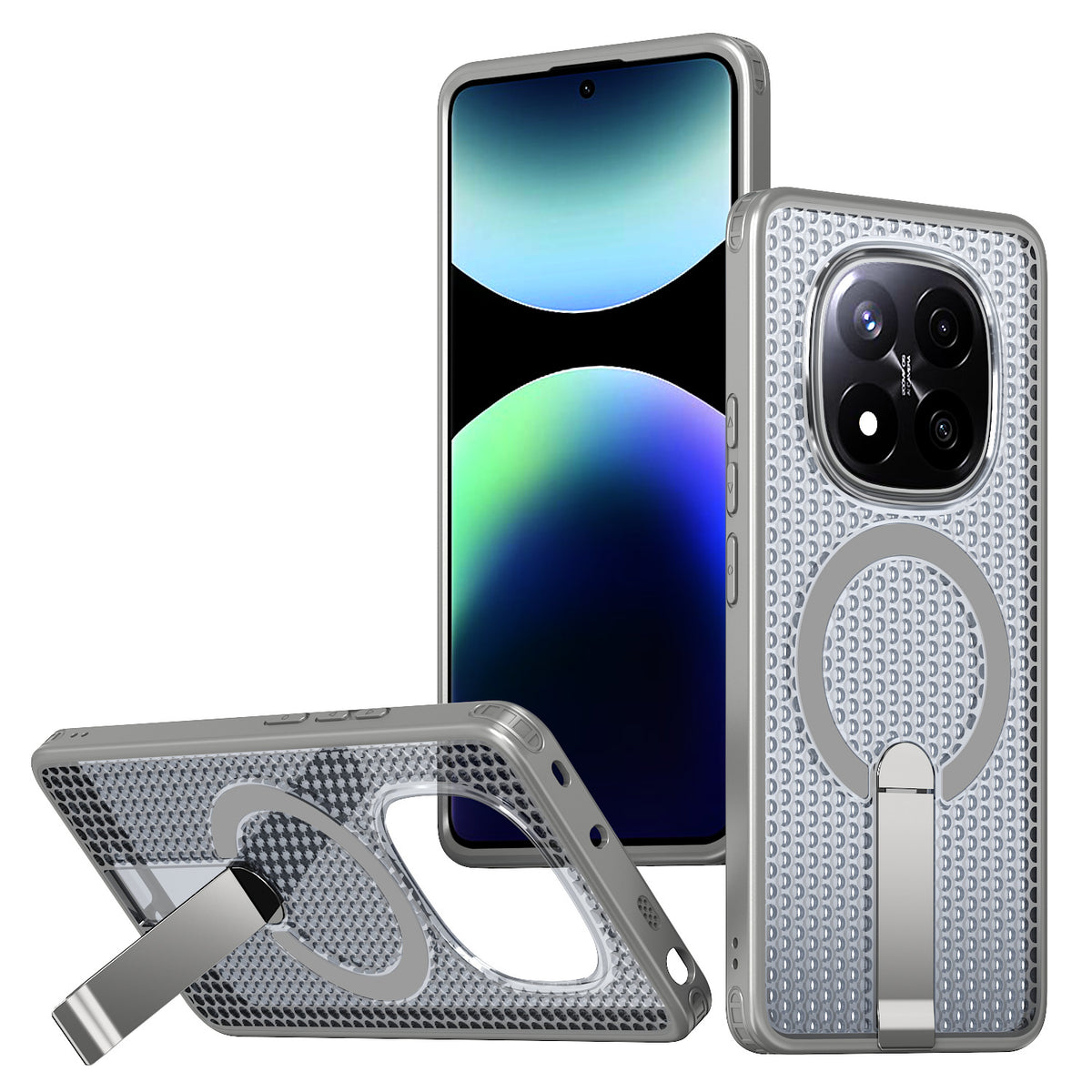 TPU+PC MagSafe cooling phone case for Redmi Note 15 Pro 4G