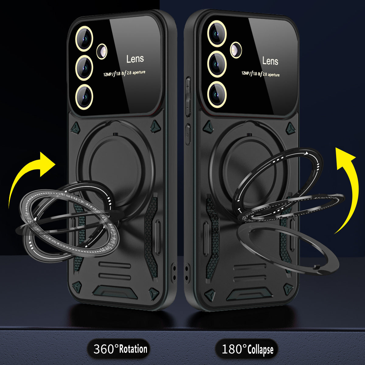 Magnetic stand shockproof phone case for Samsung Galaxy A37