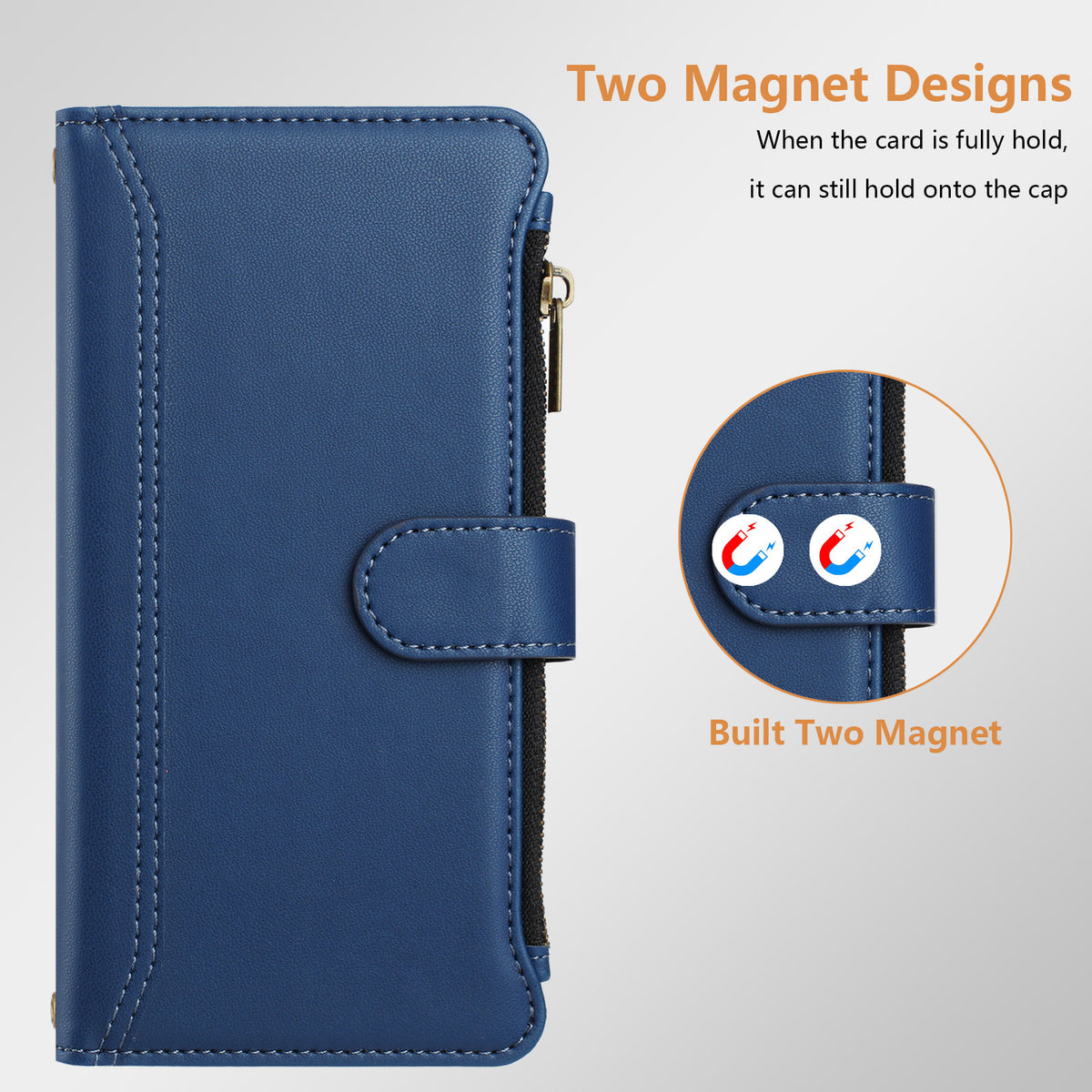 TPU + Leather Phone Case Stand for Motorola Edge 60 Fusion