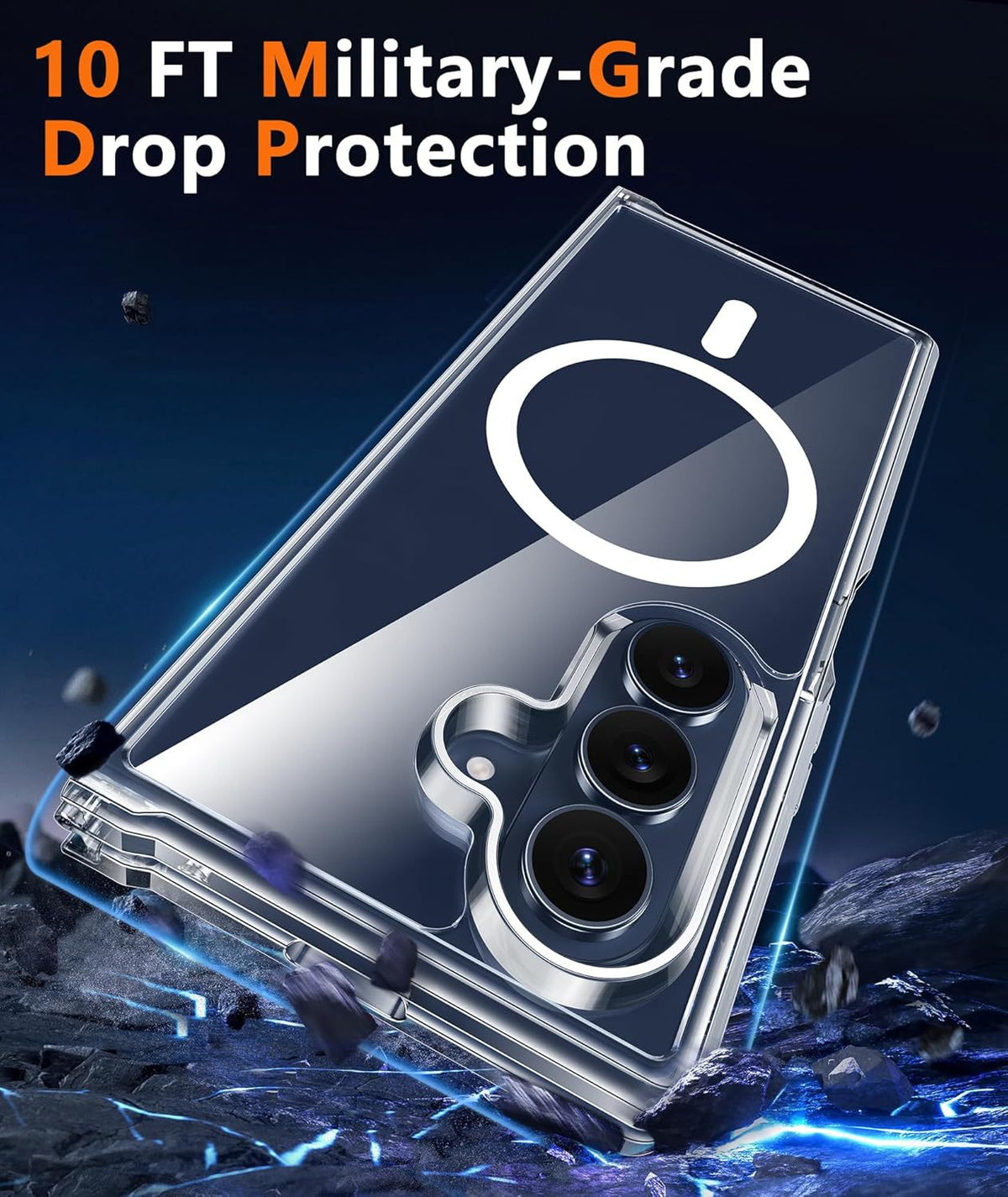Anti-yellowing magnetic phone case for Samsung Galaxy Z Fold 7