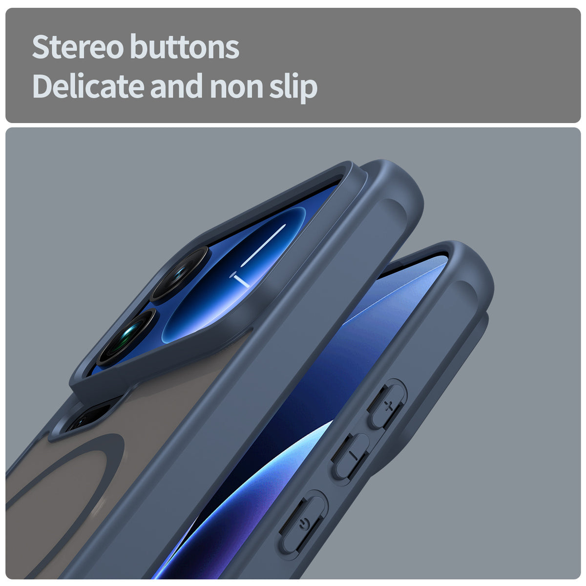 PC+TPU frosted magnetic phone case for Xiaomi 17 Pro