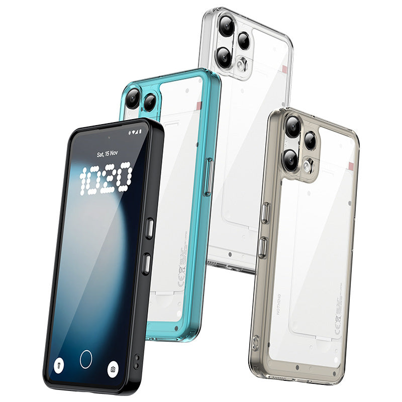 Silicone colorful Shockproof phone case for Nothing phone 3A Lite