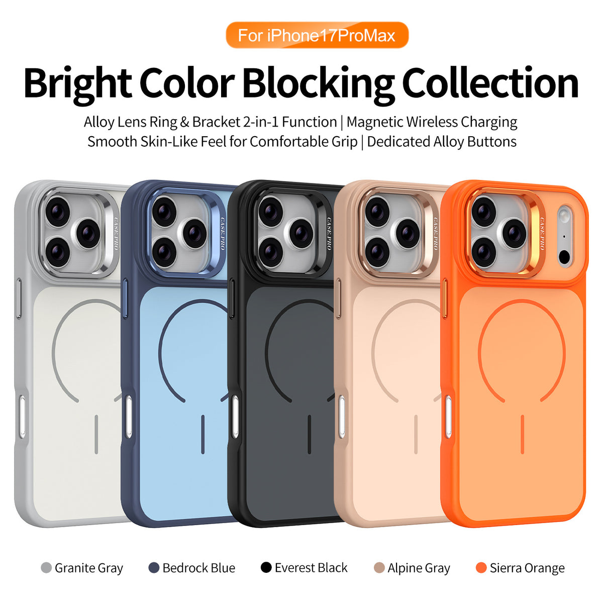 MagSafe TPU Shockproof Phone Case for iPhone 16