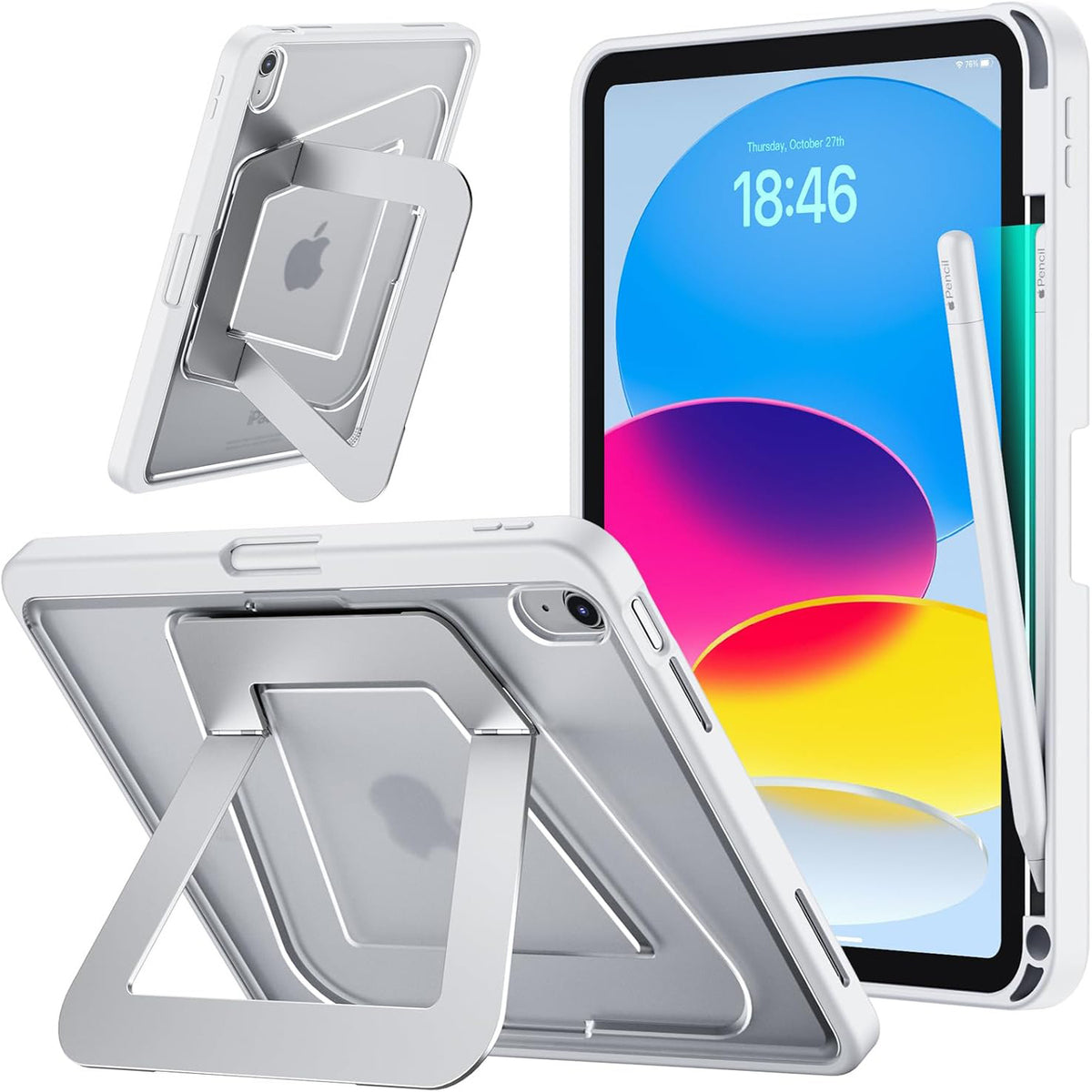Shockproof tablet case with stand for iPad (A16) 10th/11th (2025)