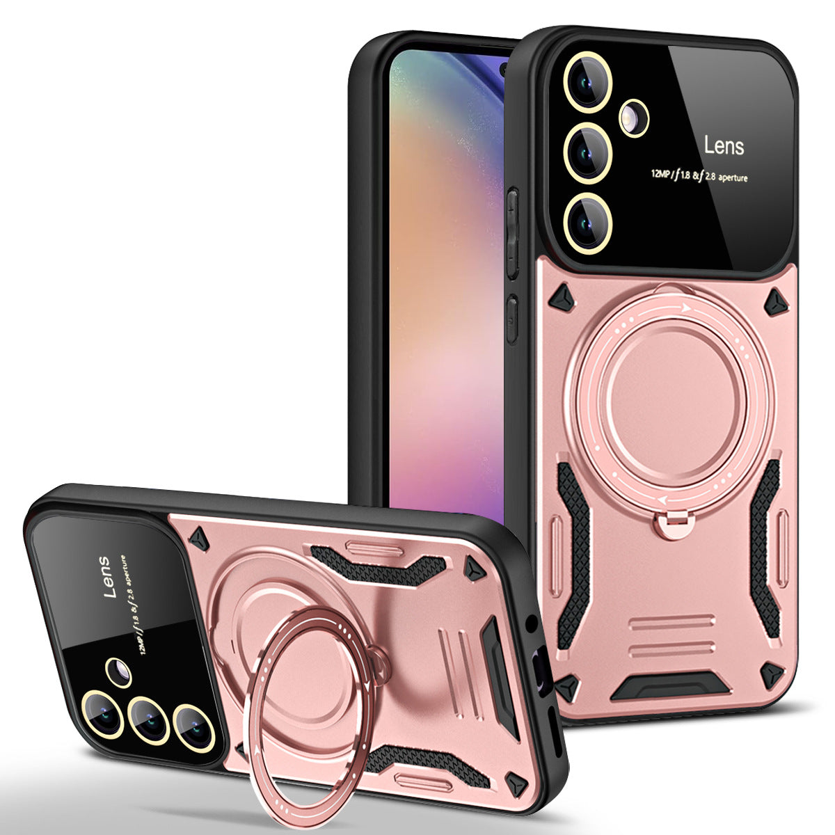 Magnetic stand shockproof phone case for Samsung Galaxy A37