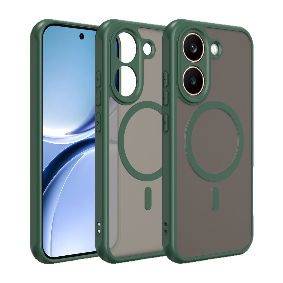 PC+TPU Magnetic Shockproof Phone Case for Redmi Turbo 5