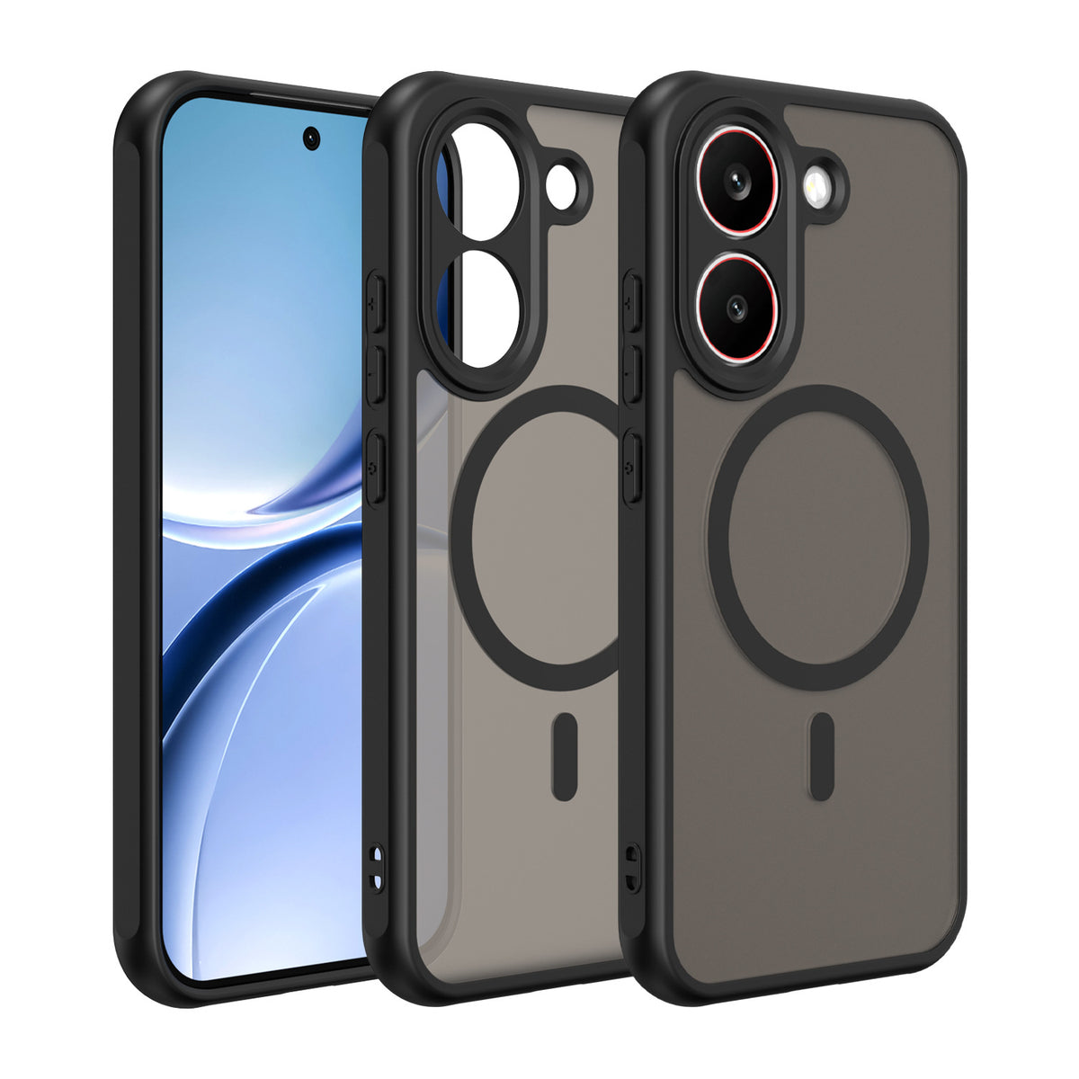 PC+TPU Magnetic Shockproof Phone Case for Redmi Turbo 5